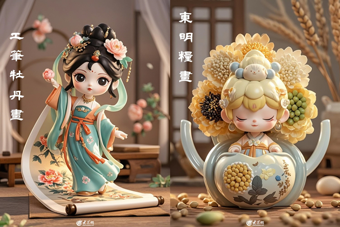 牡丹AI盲盒出道了！